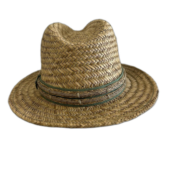 Panama Jack Hat Men’s Large X-Large Color Tan 100% Straw Rush Paja Original - Picture 4 of 12